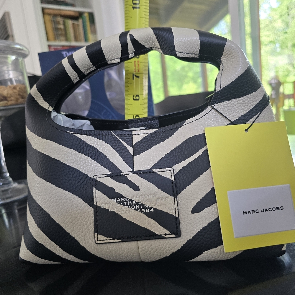 Marc Jacobs Zebra Print Sack Bag - Picture 9 of 14